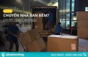 Có nên chuyển nhà ban đêm? Chi phí có đắt không?