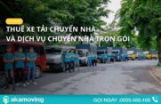 So sánh thuê xe tải chuyển nhà và dịch vụ chuyển nhà trọn gói